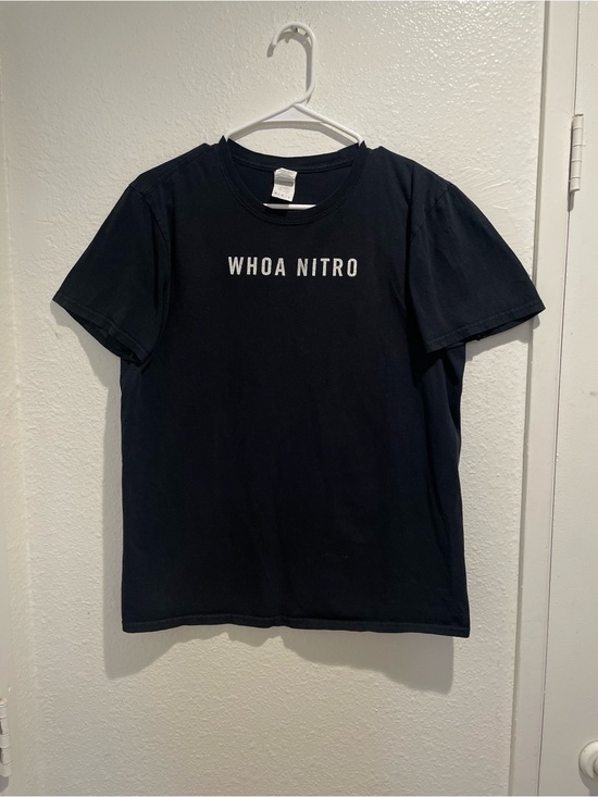 Gildan Tops - ☕️ Starbucks Whoa Nitro Cold Brew Tee Graphic Shirt Medium M • Black Merch Cute